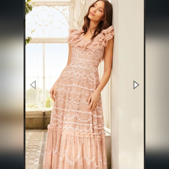 BHLDN Needle & Thread Everthine Dress size US 4 $969 - Picture 6 of 12